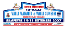 13° Rally Valle Varaita e Valli Cuneesi